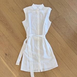Custom made linen dress